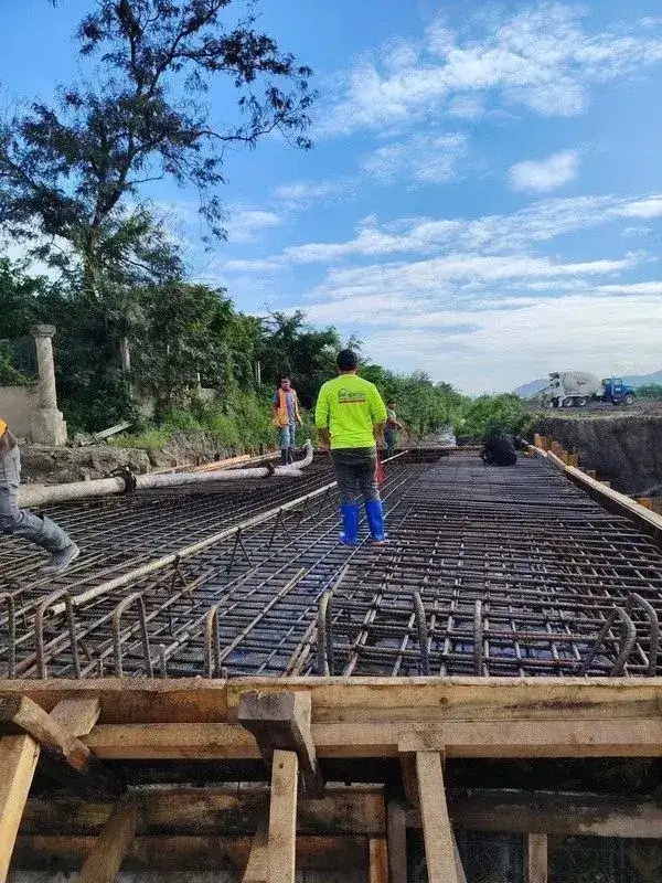 Obras de embaulado de drenaje pluvial