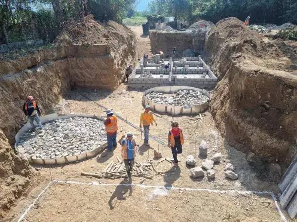 Plantas de tratamiento, tanques digestores